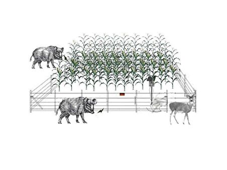 20 ile 26 Dönüm Arası  Elektirikli Çit Seti